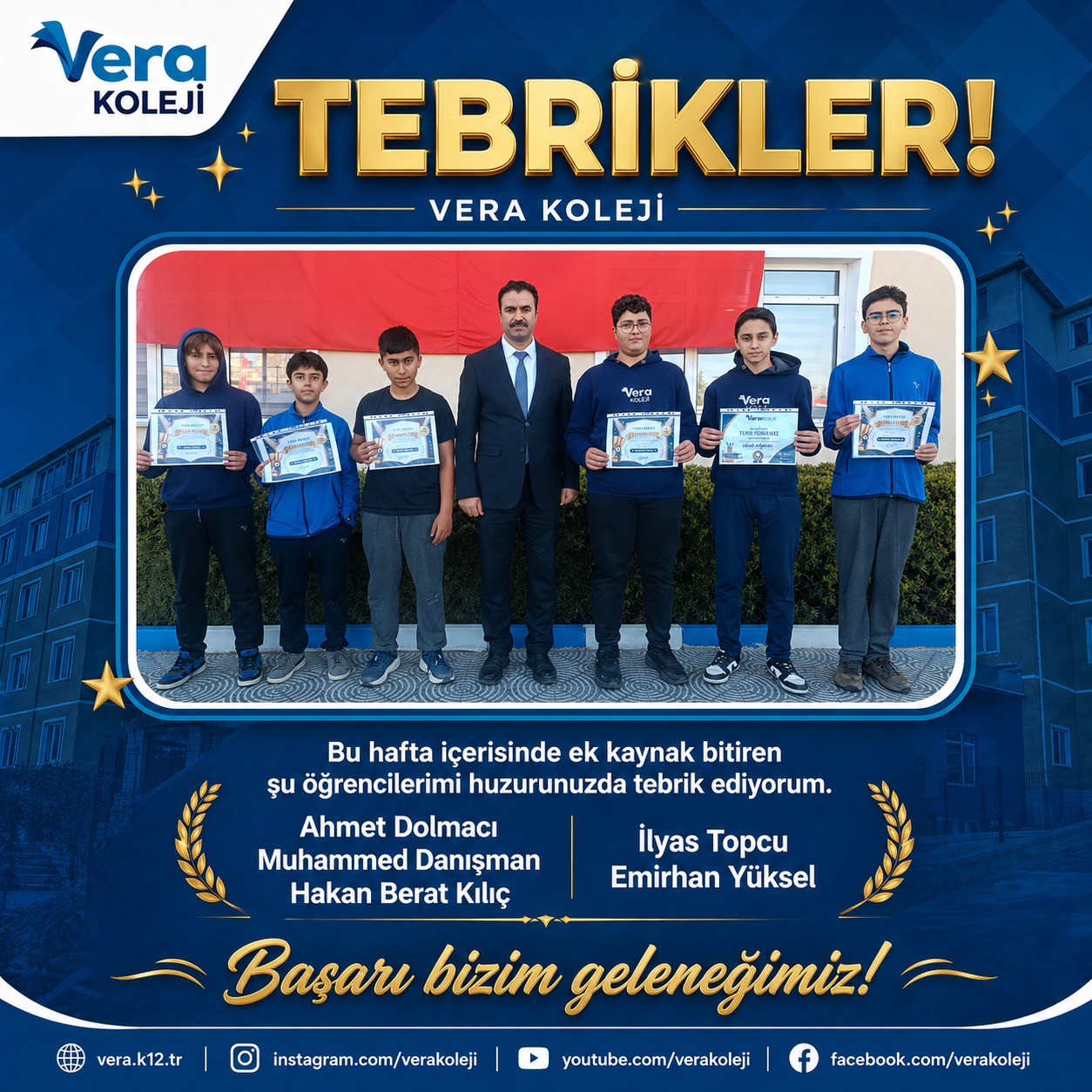 Okul etkinlikleri ve özel gün paylaşımı.