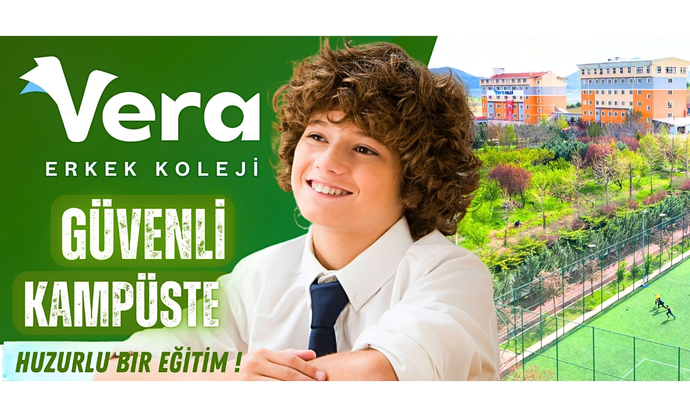 Güvenli kampüste huzurlu bir eğitim ortamı.